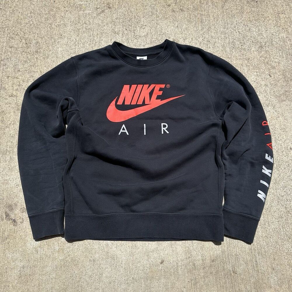 Nike Air Pullover Sweater Size S Black